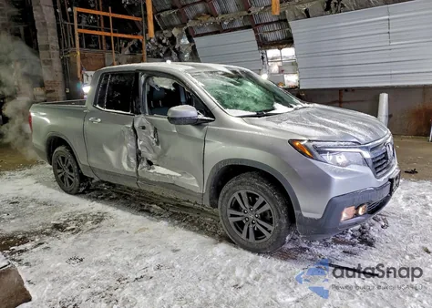 2019 Honda Ridgeline Sport from USA, damaged, VIN 5FPYK3F15KB047292